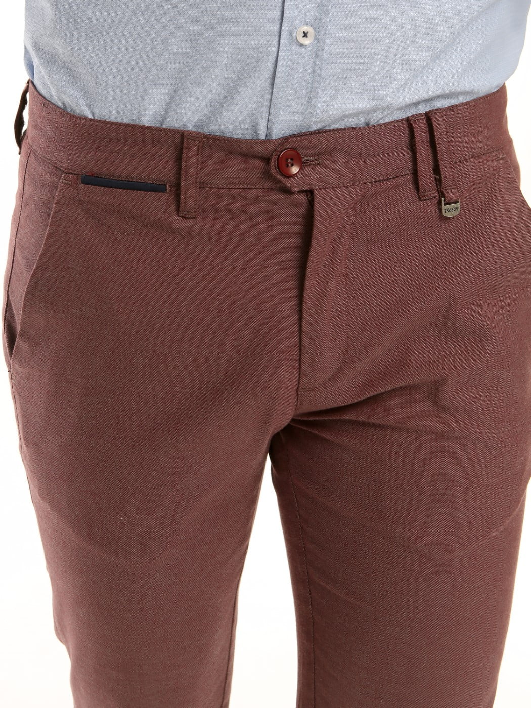 4541_anoikto_mporntw__02 Παντελόνι σε ανοικτό μπορντό LUCAS 4541 - Image 1