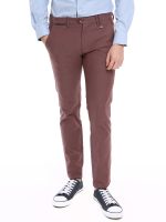 Παντελόνι σε ανοικτό μπορντό LUCAS 4541 - Image 2