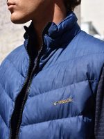 Ανδρικό Μπουφάν Αμάνικο 33-2132 Μπλε - Image 2