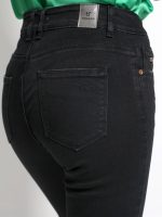 Παντελόνι Jean Medium Fit AMELIA σε Μαύρο 8415 - Image 3