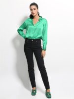 Παντελόνι Jean Medium Fit AMELIA σε Μαύρο 8415 - Image 5