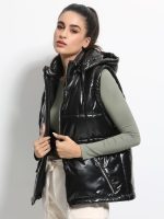 Μπουφάν Γυναικείο σε Μαύρο OPHELIA 8920 - Image 4