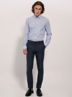 Πουκάμισο GENARO 33-7350 Light Blue Slim-fit - Image 5