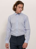 Πουκάμισο GENARO 33-7350 Light Blue Slim-fit - Image 7