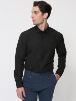 Πουκάμισο GENARO 33-7350 Μαύρο Slim-fit - Image 3
