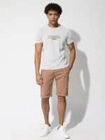 Βερμούδα Chinos Elastic CARINA 33-455069 Dusty Pink - Image 2