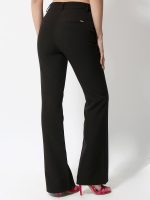 Γυναικείο Παντελόνι High Fit LARA 7696 Μαύρο - Image 4