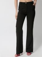 Γυναικείο Παντελόνι High Fit LARA 7696 Μαύρο - Image 2