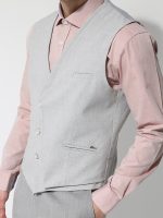 Ανδρικό Υφασμάτινο Γιλέκο RICARDO 9429 Γκρι - Image 4