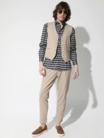 Ανδρικό Γιλέκο Veste TOMASSO 220-800 beige - Image 2