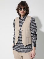 Ανδρικό Γιλέκο Veste TOMASSO 220-800 beige - Image 4
