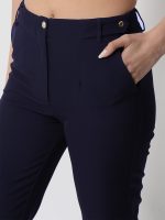 Γυναικείο Παντελόνι High Fit LARA 7696 Μπλε