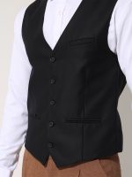 Ανδρικό Υφασμάτινο Γιλέκο ERNESTO 9600 Μπλε - Image 4