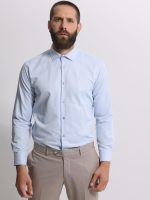 Πουκάμισο Alice 33-8151 TAILOR-FIT Light Blue Φαρδιά γραμμή - Image 3