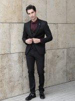 Ανδρικό Σακάκι BOB 1467 Μαύρο