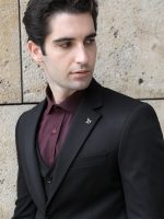 Ανδρικό Σακάκι BOB 1467 Μαύρο - Image 2