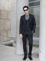 Ανδρικό Σακάκι BOB 1467 Μαύρο - Image 6