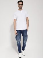 Παντελόνι Cargo Jean Elastic LONDON 6151