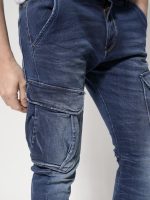 Παντελόνι Cargo Jean Elastic LONDON 6151 - Image 4