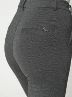 Γυναικείο Υφασμάτινο Παντελόνι MARIE High Fit 8402 Μαύρο - Image 3