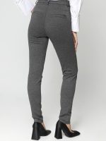 Γυναικείο Υφασμάτινο Παντελόνι MARIE High Fit 8402 Μαύρο - Image 4