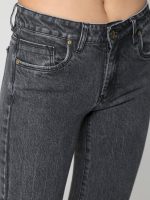 Παντελόνι Jean Medium Fit Slim Black 8404 - Image 4