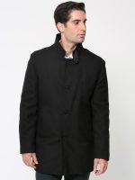 Ανδρικό Παλτό JERSEY 2565 Μαύρο