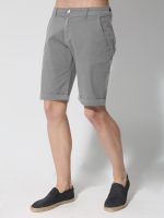 Βερμούδα Chinos Elastic CARINA 33-455069 Γκρι