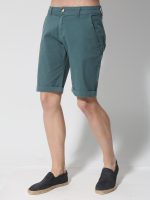 Βερμούδα Chinos Elastic CARINA 33-455069 Πετρόλ - Image 2