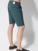 Βερμούδα Chinos Elastic CARINA 33-455069 Πετρόλ - Image 3