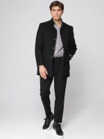 Ανδρικό Παλτό TEREO 260-950 Μαύρο - Image 2