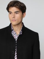 Ανδρικό Παλτό TEREO 260-950 Μαύρο - Image 3