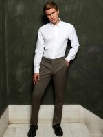 Υφασμάτινο Παντελόνι BOB 4467 Χακί - Image 2