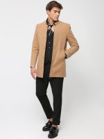 Ανδρικό Παλτό TEREO 260-950 Καμηλό - Image 3