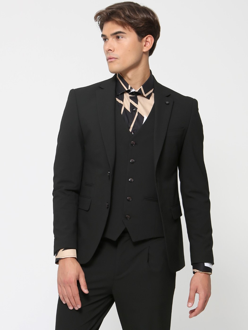 1527b Ανδρικό Σακάκι BARTOLO 260-900 Μαύρο - Image 1