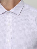 Πουκάμισο DIEGO 33-7397 Λευκό Με Σχέδιο Slim-fit - Image 3