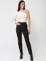 Γυναικείο Υφασμάτινο Παντελόνι MILLA 8418 Μαύρο