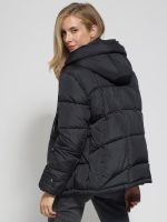 Γυναικείο Φουσκωτό Μπουφάν COSTANZA 8852 black - Image 5