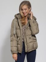 Γυναικείο Φουσκωτό Μπουφάν SILVIA 8852 khaki - Image 4