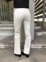 Γυναικείο Παντελόνι Καμπάνα High Fit NATALIE 7610 Εκρού - Image 4