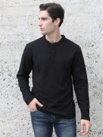 Μπλούζα Με Λεπτή Πλέξη Και Κουμπάκια TRAVIS 206033 Μαύρο - Image 5