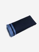 Ανδρική Γραβάτα Με Μαντηλάκι 33-6099 Dark Blue 4 - Image 4