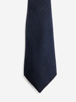 Ανδρική Γραβάτα Με Μαντηλάκι 33-6099 Dark Blue 4 - Image 3