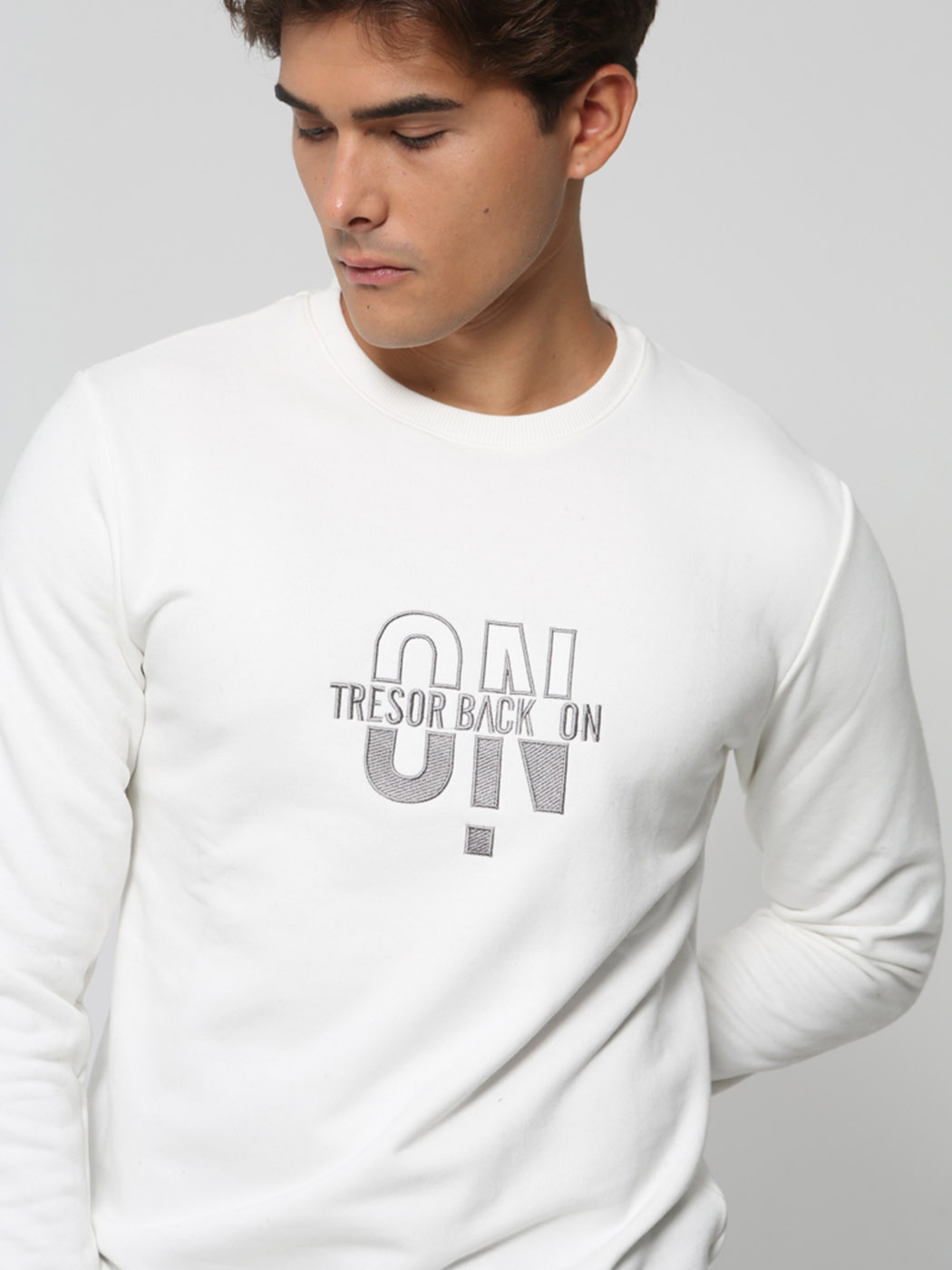 1941 copy Casual Ανδρική Μπλούζα Μακρυμάνικη ALAN 206027 Λευκό - Image 1