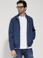 Ανδρικό Λεπτό Μπουφάν Barney 2169 Μπλε - Image 4