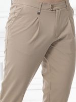 Ανδρικό Παντελόνι Με Πιέτες 7/8 Μattia 210-930 Sand - Image 3