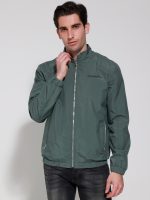 Ανδρικό Λεπτό Μπουφάν Barney 2169 Χακί - Image 3