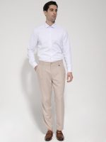 Ανδρικό Υφασμάτινο Παντελόνι Αστραγάλου 7/8 LENON 4468 Μπεζ