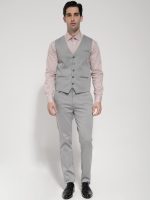 Ανδρικό Στιλάτο Γιλέκο Angel 9483 Γκρι - Image 2