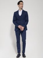 Ανδρικό Σακάκι Δίκουμπο Angel 1483 Μπλε - Image 2